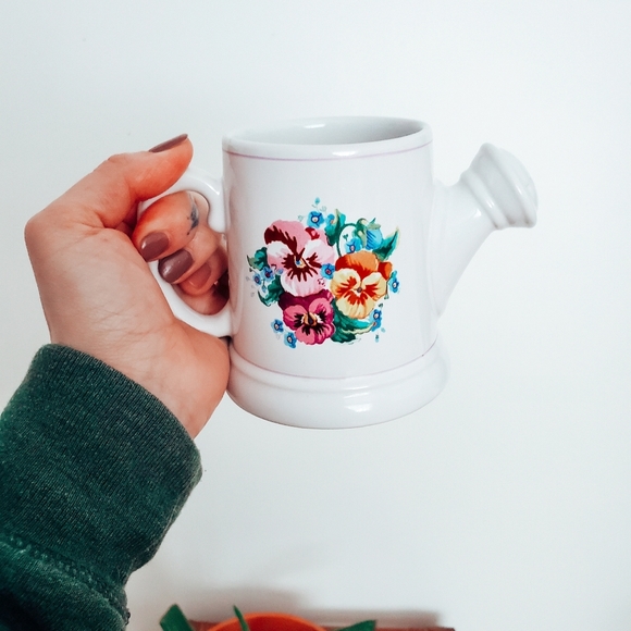 Vintage Hallmark watering can mug - Picture 2 of 5